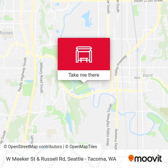 Mapa de W Meeker St & Russell Rd