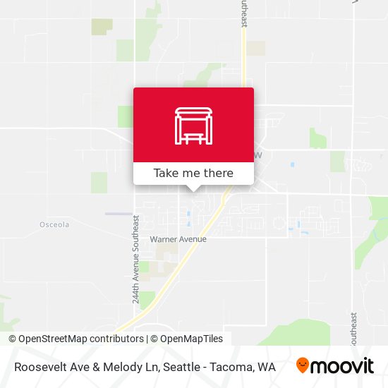 Mapa de Roosevelt Ave & Melody Ln