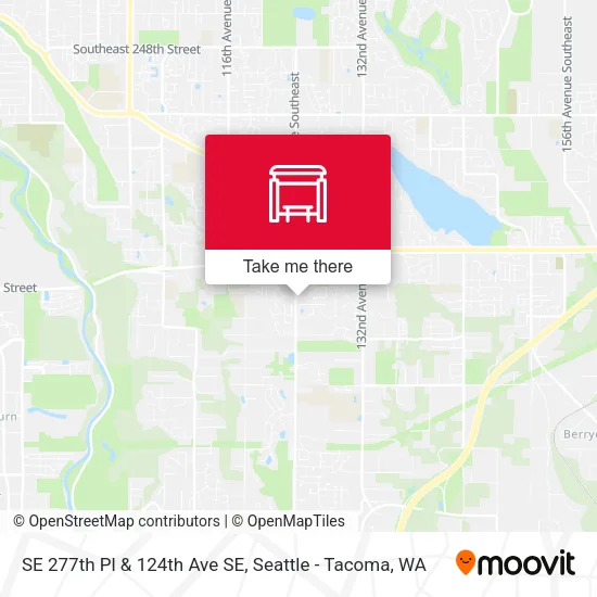 SE 277th Pl & 124th Ave SE map