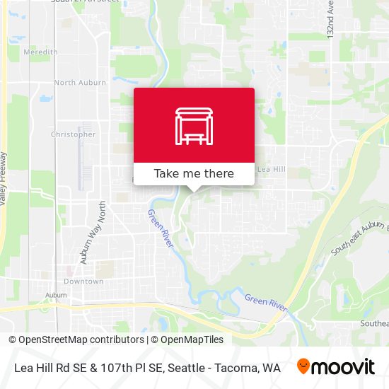 Lea Hill Rd SE & 107th Pl SE map