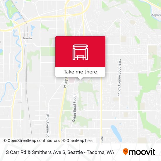 Mapa de S Carr Rd & Smithers Ave S