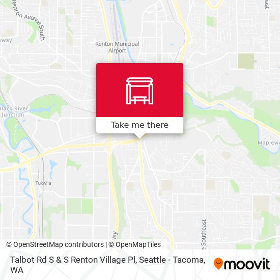 Mapa de Talbot Rd S & S Renton Village Pl