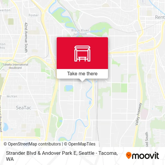 Strander Blvd & Andover Park E map