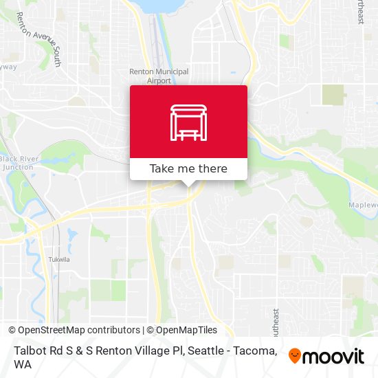 Mapa de Talbot Rd S & S Renton Village Pl