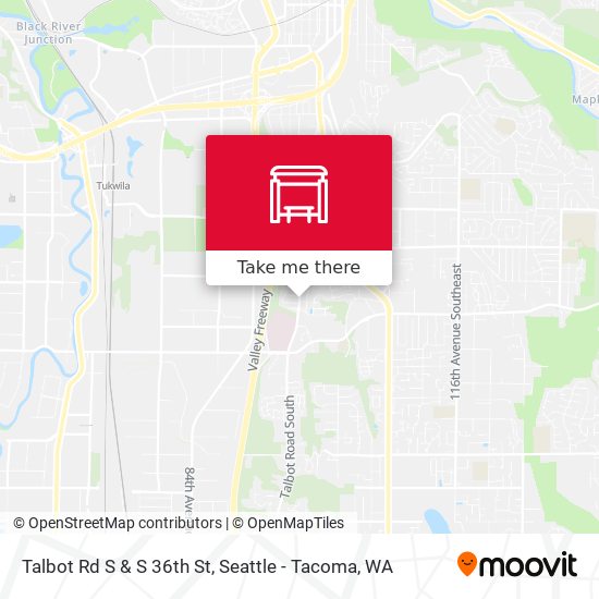 Mapa de Talbot Rd S & S 36th St
