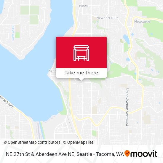 Mapa de NE 27th St & Aberdeen Ave NE