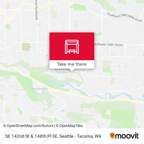 SE 142nd St & 148th Pl SE map