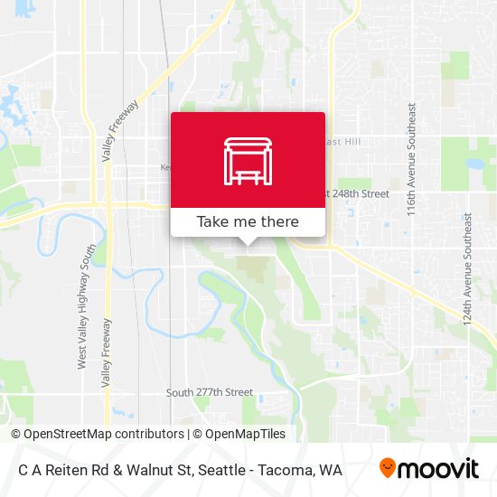 Mapa de C A Reiten Rd & Walnut St