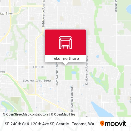 Mapa de SE 240th St & 120th Ave SE