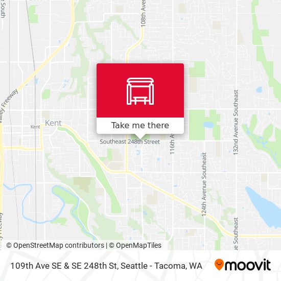 Mapa de 109th Ave SE & SE 248th St