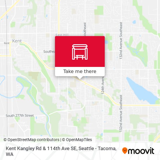 Kent Kangley Rd & 114th Ave SE map