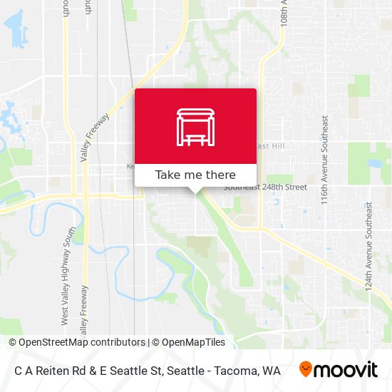 C A Reiten Rd & E Seattle St map