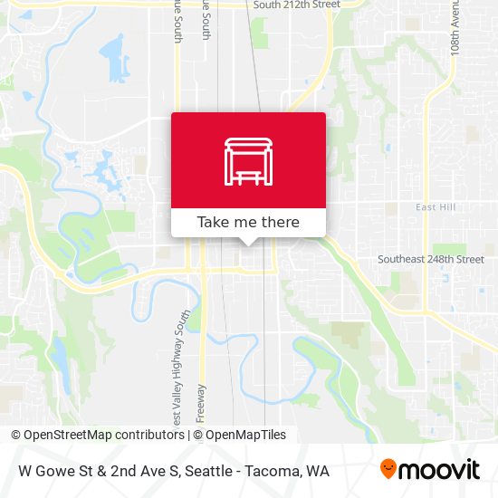 Mapa de W Gowe St & 2nd Ave S