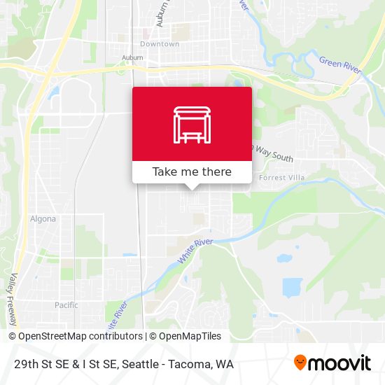 Mapa de 29th St SE & I St SE