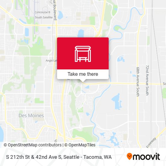 Mapa de S 212th St & 42nd Ave S