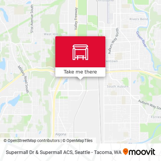 Mapa de Supermall Dr & Supermall ACS