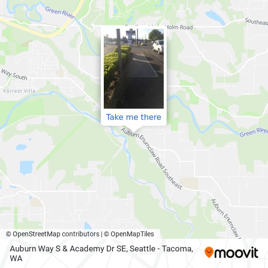 Auburn Way S & Academy Dr SE map