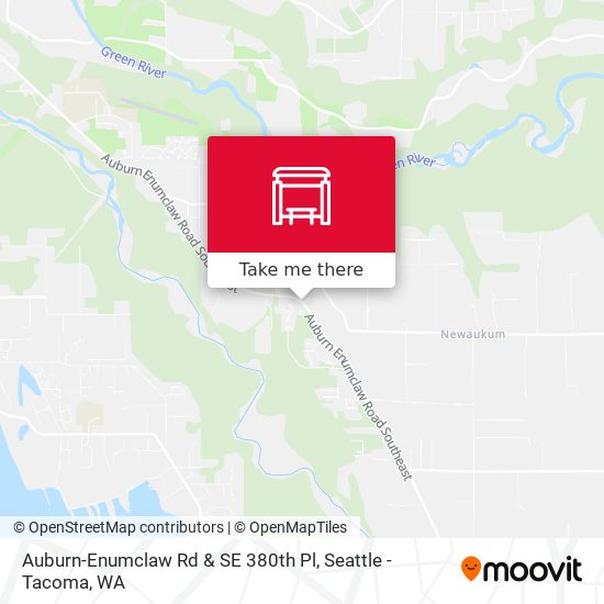 Mapa de Auburn-Enumclaw Rd & SE 380th Pl