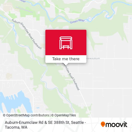 Mapa de Auburn-Enumclaw Rd & SE 388th St