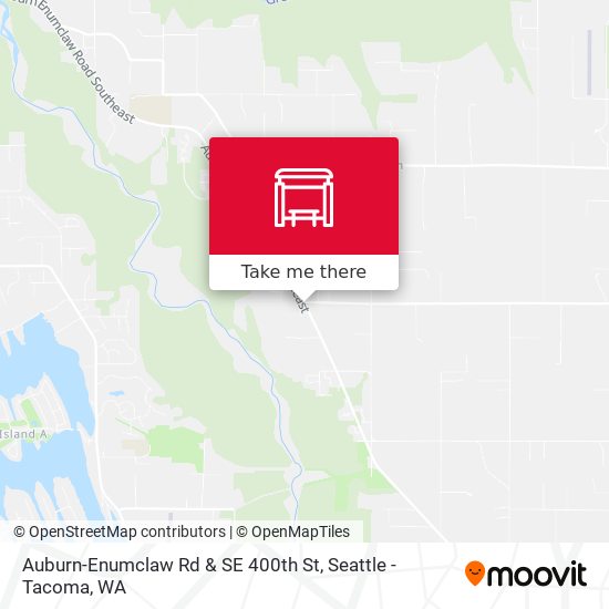 Auburn-Enumclaw Rd & SE 400th St map