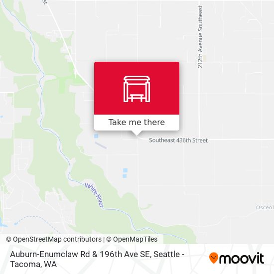 Mapa de Auburn-Enumclaw Rd & 196th Ave SE