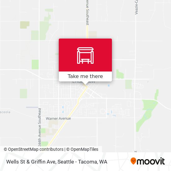 Wells St & Griffin Ave map
