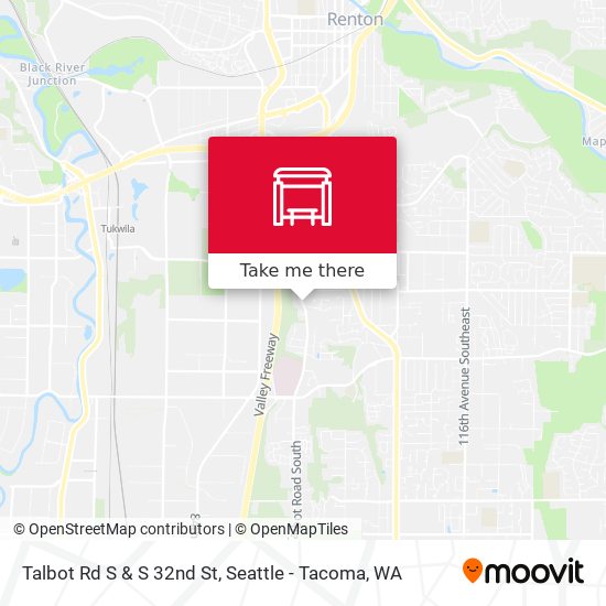 Talbot Rd S & S 32nd St map