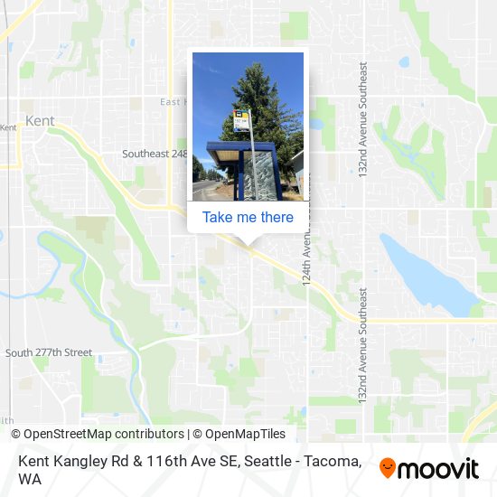 Kent Kangley Rd & 116th Ave SE map