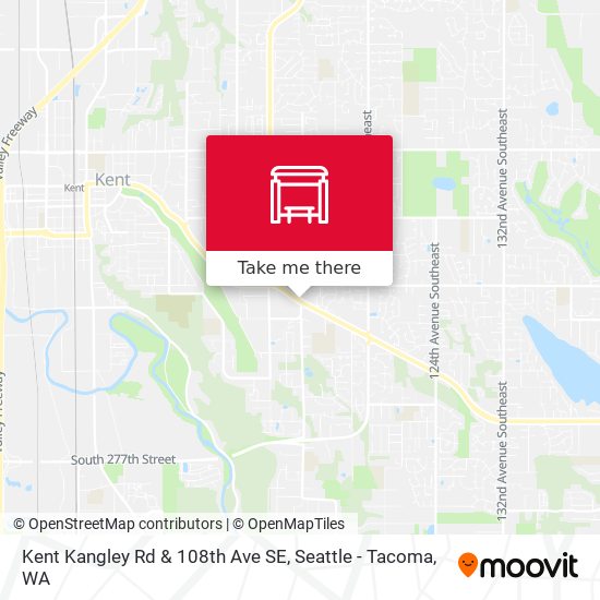 Kent Kangley Rd & 108th Ave SE map