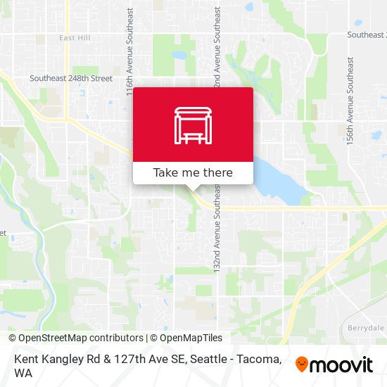 Kent Kangley Rd & 127th Ave SE map