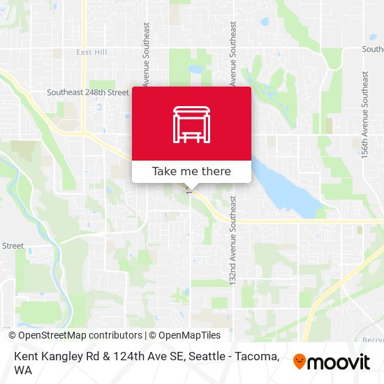 Kent Kangley Rd & 124th Ave SE map