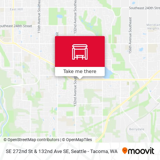 SE 272nd St & 132nd Ave SE map