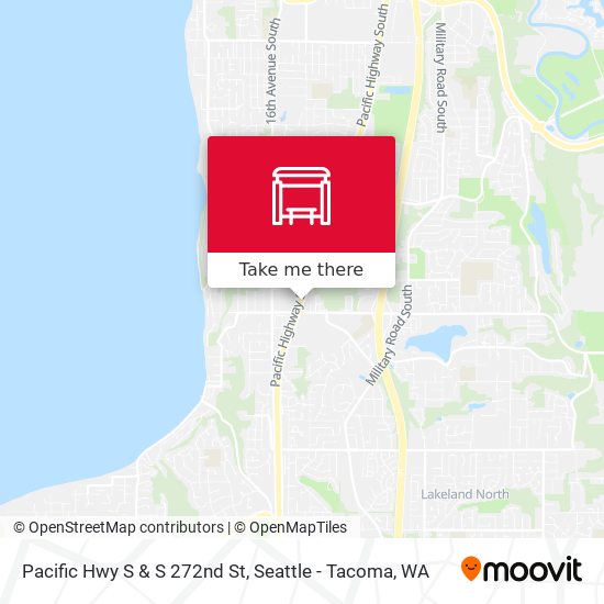 Mapa de Pacific Hwy S & S 272nd St