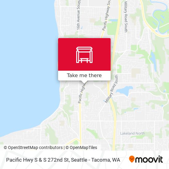 Mapa de Pacific Hwy S & S 272nd St