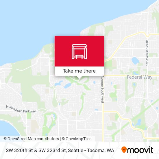 Mapa de SW 320th St & SW 323rd St