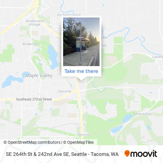 Mapa de SE 264th St & 242nd Ave SE