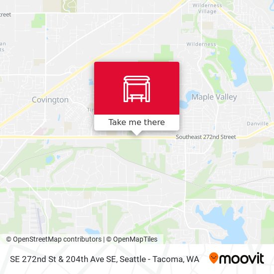 SE 272nd St & 204th Ave SE map