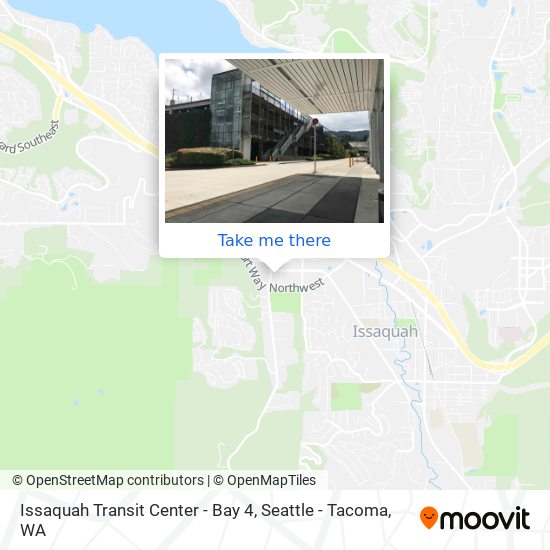 Mapa de Issaquah Transit Center - Bay 4