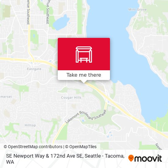 SE Newport Way & 172nd Ave SE map
