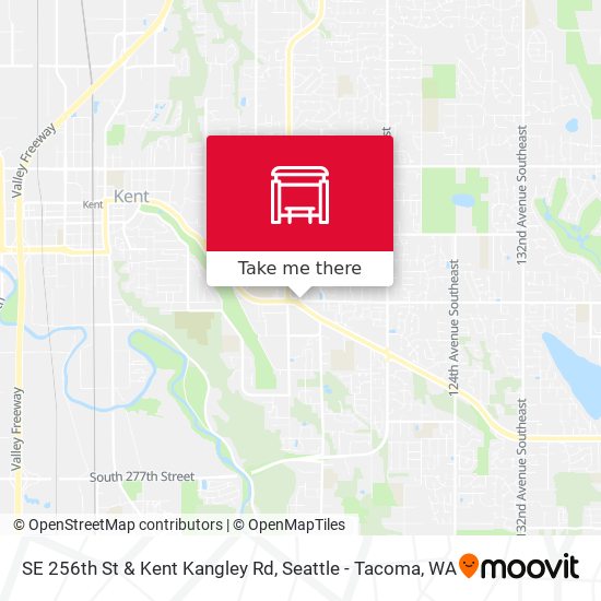 Mapa de SE 256th St & Kent Kangley Rd