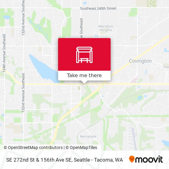 SE 272nd St & 156th Ave SE map