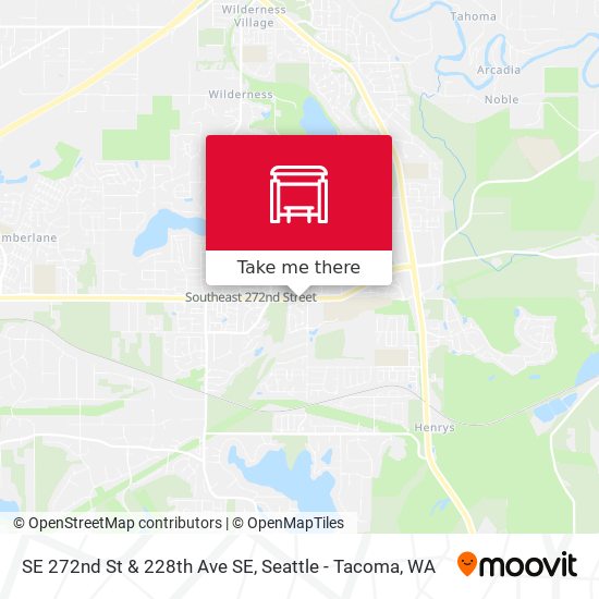 SE 272nd St & 228th Ave SE map