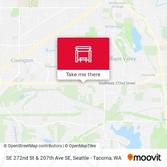 SE 272nd St & 207th Ave SE map