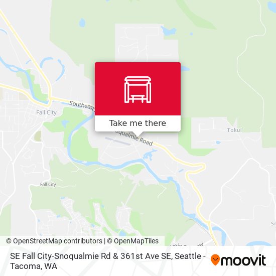 Mapa de SE Fall City-Snoqualmie Rd & 361st Ave SE