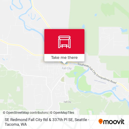 Mapa de SE Redmond Fall City Rd & 337th Pl SE