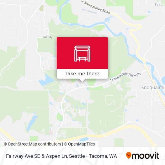 Fairway Ave SE & Aspen Ln map