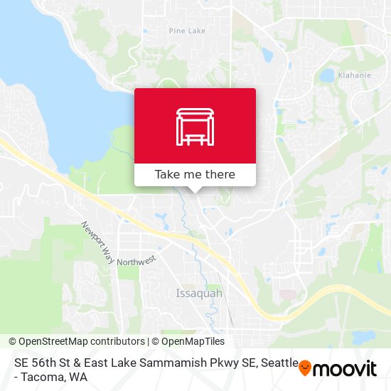 SE 56th St & East Lake Sammamish Pkwy SE map