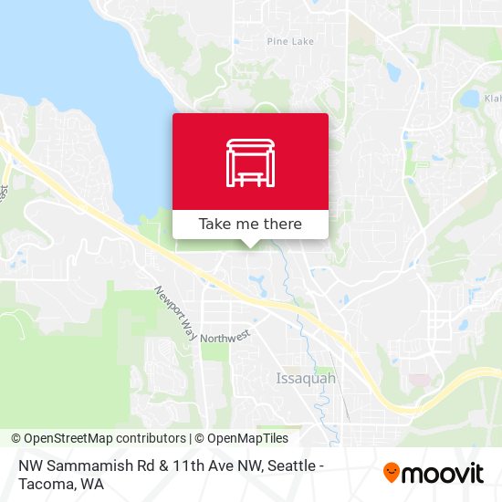 NW Sammamish Rd & 11th Ave NW map