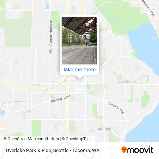 Mapa de Overlake Park & Ride