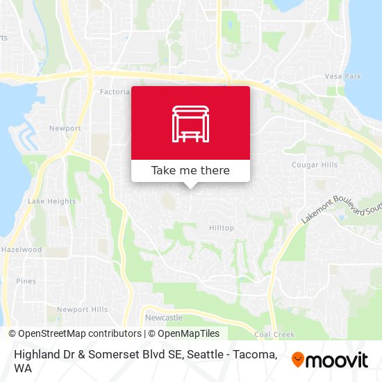 Mapa de Highland Dr & Somerset Blvd SE